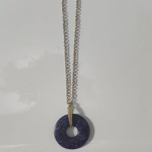 Purple Pendant Necklace #134